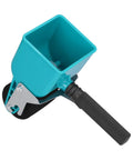 No Sweat Wood Glue Roller Applicator With Antislip Handle For Even Coat Spread Paint Varnish And Latex Universal Adhesive Dispenser, blue handle.