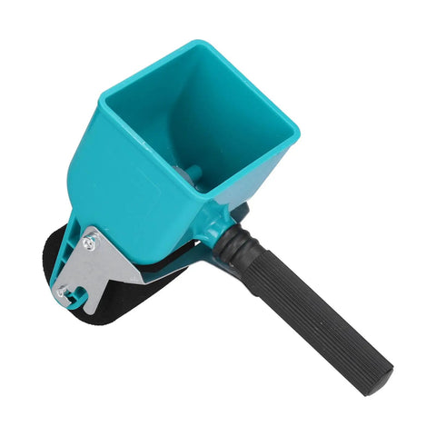 No Sweat Wood Glue Roller Applicator With Antislip Handle For Even Coat Spread Paint Varnish And Latex Universal Adhesive Dispenser, blue handle.