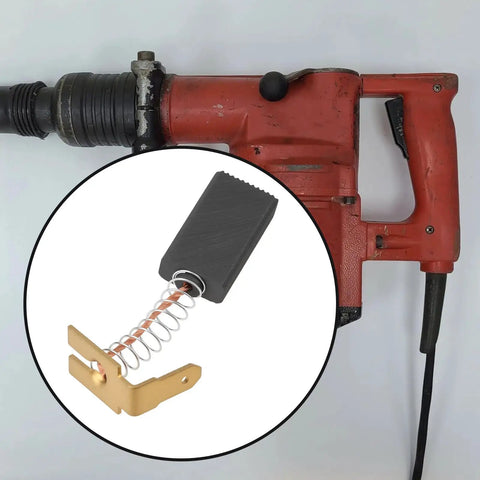 4 Pack Electric Hammer Drill Carbon Brushes 23x12.5x6.3mm For Hilti TE 72 Series Replacement Worn Carbon Brushes, heavy tool