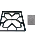 Easy To Use Walk Path Maker Stone Paver Mold For Patio And Garden Pathways durable PP concrete molding, square design