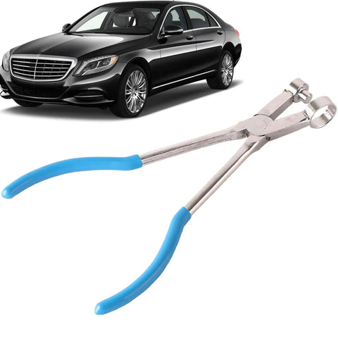 Transmission Linkage Bushing Installer Tool For Easy Shifter Bushing Replacement And Gear Shifter Repair, 14cm plier with blue grips