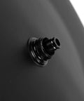 Close-up of valve on Ultra Light Full Carbon Disc Wheel 700C Tubeless Road Wheel For Rim Brakes, premium carbon fiber