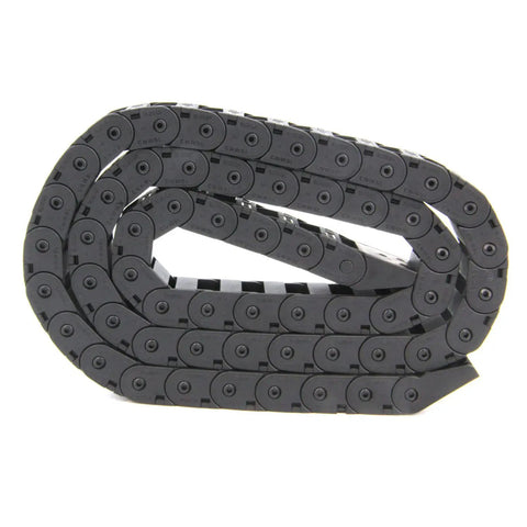 1 Meter Long Drag Chain Cable Carrier Open Type 10x20mm R18 For 3D Printers And CNC Machines With End Connectors And Included Screwdriver