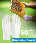 All In One Honey Extractor Kit And Harvest Gear For Easy Harvesting with 50 pairs disposable gloves and beekeeping frame.