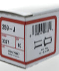 Heavy Duty Expansion Well Nuts With Nailed It Tight Seal Rubber Body 1/4-20 X 3/4 Inch 10 Pack Black box with label showing item details.