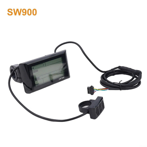 Versatile LCD Display Meter Panel For Electric Bikes And Ebikes Ride Ready With Temperature Speed Time And Power Readouts