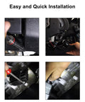 Installation process of Top Shelf Heavy Duty Right Side Damper Actuator For Infiniti Q50 2014 Through 2022 Heater Blend Door.