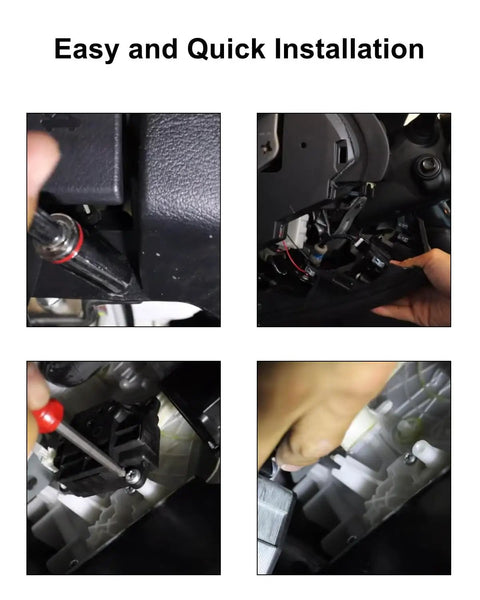 Installation process of Top Shelf Heavy Duty Right Side Damper Actuator For Infiniti Q50 2014 Through 2022 Heater Blend Door.