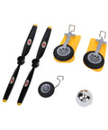 RC Airplane Propeller Kit And Spare Parts Set With Landing Gear Wheels And Fairing For Easy Installation XK A300 Compatible Durable Replacement Parts