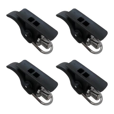 Powerful 4X Fishing Cannon Bait Launcher set of 4 with finger-protecting smart trigger design for safe bait casting