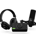 EVO4SRB Start Recording Bundle 2x2 USB Audio Interface For Mac PC iOS With SR1 Condenser Microphone SR2000 Headphones and Shockmount