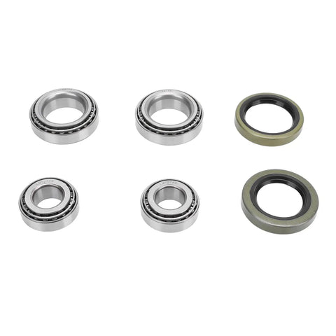Trailer Wheel Hub Bearings Kit With Inner And Outer Seals For One And Sixteenth Inch Axles, Ten Piece Alloy Hub Bearing Set.