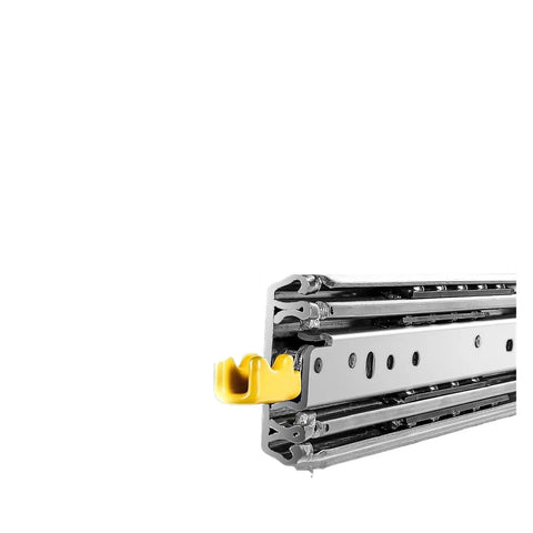 Heavy Duty Full Extension Drawer Slides With Lock For 120kg Load Capacity Smooth Ball Bearing Runners Ultra Quiet And Durable close-up