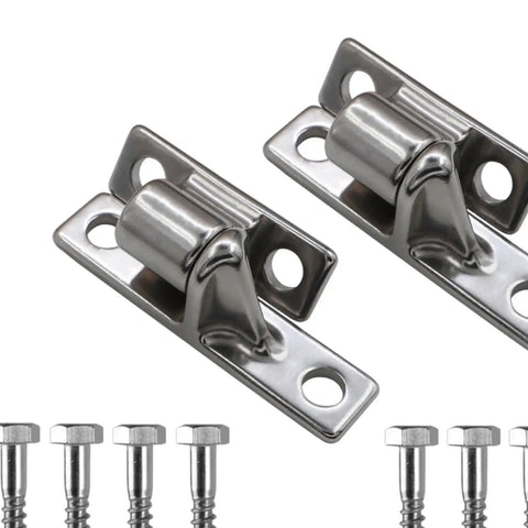Beefed Up Heavy Duty Farm Gate Hinges For Sheds Two Pack 304 Stainless Steel Hardware Replacement Door Hinges With Screws For Outdoor Use