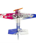 Upgrade 3D EPP Foam RC Plane Kit For Adults Sakura Aerobatic Stunt Aircraft, top view, colorful design, no electronics included.