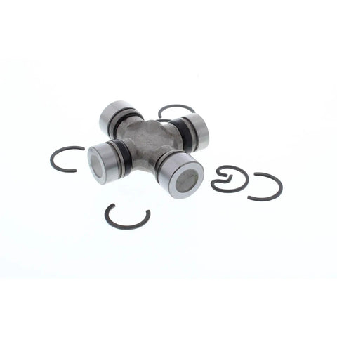 Heavy Duty 1310 To S44 U Joint Chevy To Ford Slick Swap Conversion With Grooved Endcaps Complete Clip Kit Forged Steel U-joint with rings