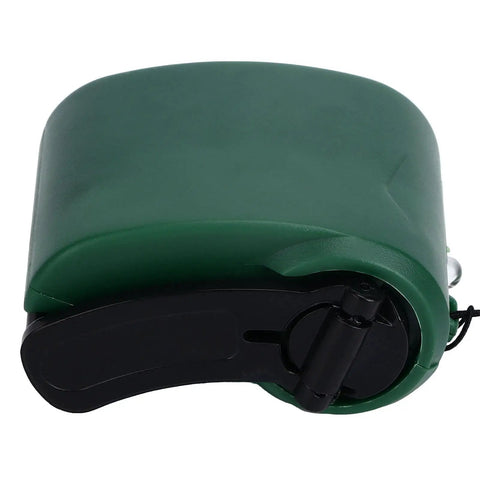USB Hand Crank Charger Dynamo Power Bank For Outdoor Adventures, 5.5V 600mA Emergency Portable Charger front view
