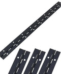 Durable Bulletproof Heavy Duty Black Piano Hinges Full Length Cabinet Door Hardware, 15.75 inches, ideal for RV and furniture projects.