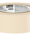 Go To Contractor Grade Tan Masking Tape For General Use And Multi Surface Projects, 1.41 Inch Wide By 60.1 Yards Per Roll, Six Roll Pack