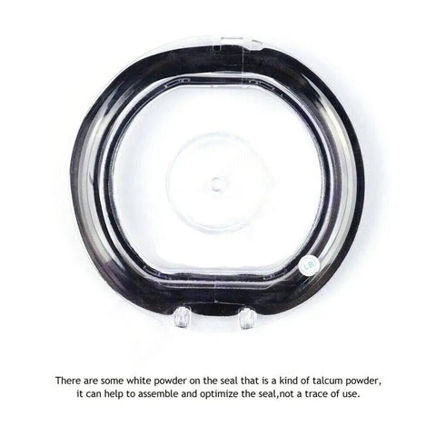 Bin Lid Cap Replacement Cover With Sealing Ring For V7 V8 SV10 SV11 Vacuum Cleaners Dust Bin Door Seal Repair Durable Dust Bin Lid Accessory For Vacuum Cleaner showing top view
