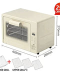 Heavy Duty Smart Seaweed Dryer Slick Stainless Steel Food Dehydrator with 25L capacity and LED display for drying laver and kelp.