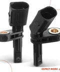 Top Shelf Abs Wheel Speed Sensors Front Left Right Pair Plug And Play Heavy Duty Drop In Fitment For Vw Jetta Beetle Passat, detailed view.