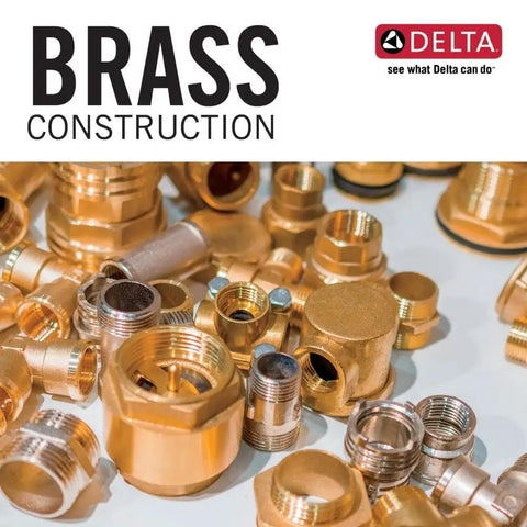 Brass fittings for MultiChoice Universal Tub And Shower Valve Body For Tub Faucet Trim Kits with Delta logo