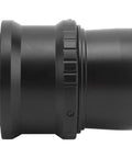 Side view of M48x0.75mm Telescope Adapter To NEX Lens For EMount Cameras, showing aluminum alloy build and precise fit.