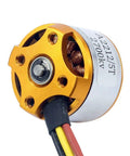 Close-up of High Power Brushless Outrunner RC Motor 2700KV for Quadcopter Hexacopter and Fixed Wing RC Planes Golden Edition