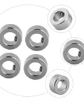 10 Pack Stainless Steel Locking Collars For Printers With Easy Installation And Lightweight Design Built To Last T8 Lead Screw Lock Rings