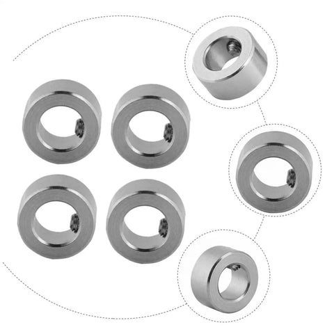 10 Pack Stainless Steel Locking Collars For Printers With Easy Installation And Lightweight Design Built To Last T8 Lead Screw Lock Rings