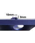 Beast Mode 7 Inch 12 Segment Quarter Round PCD Concrete Grinding Cup Wheel side view showing segment height