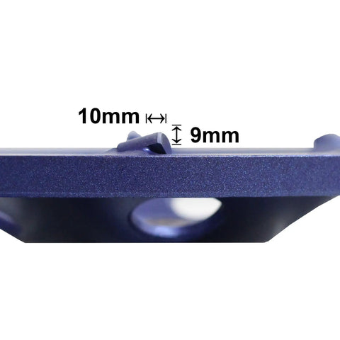 Beast Mode 7 Inch 12 Segment Quarter Round PCD Concrete Grinding Cup Wheel side view showing segment height