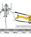 Heavy Duty Gear Puller With Hand Pump Built Tough For Auto Repair, 2 And 3 Jaw Wheel Separator Tool for hub bearings