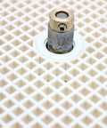 Close-up of heavy duty diamond wheel for the Portable Mini Desktop Glass Grinder with a textured surface for precise grinding.