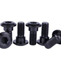 Six Pack M8 X 20mm Titanium Rear Brake Rotor Bolts Kit For Yamaha Motorcycles Black Pro Grade Strength And Corrosion Resistant