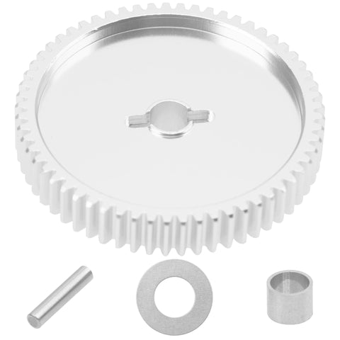 Beefy Metal 61T Spur Gear Set 51004 For TT01 TT01D TT01E 1/10 RC Car Upgrade Parts CNC Machined Durability Easy Install Replacement Gear