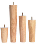 Supercharge Your New Home Game With These Top Shelf Natural Wood Table Legs Featuring M6 M8 M10 Threaded Bolts, solid wood legs in various sizes.