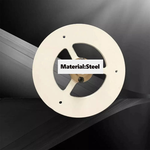 Heavy Duty Steel Inertia Flywheel For Stirling Engines And Gyroscopes Delivers Slick Baked Finish And Rock Solid Balance Built Tough DIY Power Generator Part Plus Straight Up Energy Storage Disc At 120mm Wide With 6mm Bore