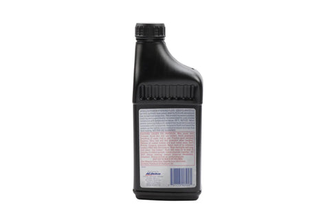 Back view of Cold Climate Power Steering Fluid 32 Oz For Improved Cold Weather Performance Inhibits Corrosion Non Foaming Reduces Pump Squeal