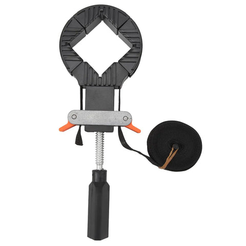 Heavy Duty Adjustable Frame Strap Clamp With No Sweat Handle Tensioner And Tough Four Meter Nylon Webbing for woodworking projects.