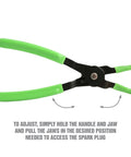 Adjustable Spark Plug Boot Pliers With Five Positions For Easy Access To Hard To Reach Boots Pro Grade Auto Tool Gear