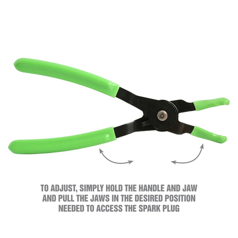 Adjustable Spark Plug Boot Pliers With Five Positions For Easy Access To Hard To Reach Boots Pro Grade Auto Tool Gear