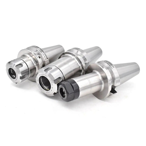 Hardcore Dynamic Balanced Collet Chuck Tool Holder Bt40 And Bt30 With Er Adapters, precision tool holders in steel for CNC milling.