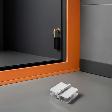 Heavy Duty Stainless Steel Glass Cabinet Door Hinges With Clamp For Multipurpose Use In Bathroom And Kitchen The Go To Display Cabinets And Shower Glass Doors Hardware That Is Built To Last And Work Like A Beast. clamp-style stainless steel glass cabinet hinge on framed door