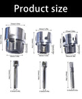 Image showing product size details of Heavy Duty High Carbon Steel Pipe Threading Wrench For Internal And External Threads.