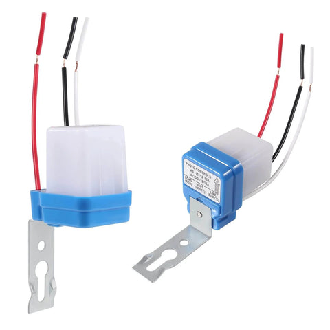 Six Pack 12V Photocell Switch No Brainer Auto On Off Light Sensor Rainproof Photoswitch 10A Intelligent Sensor outdoor lighting