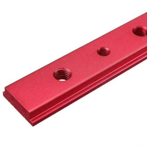 Red Aluminum T Track Slider Miter Jig For Table Saw And Woodworking Bench 23mm Width DIY Tool Type A No Thread