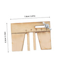 Wooden Mooring Tool For Sailing Model Ships Lightweight Chic DIY Ship Kit Accessory With Scale Display, wooden material