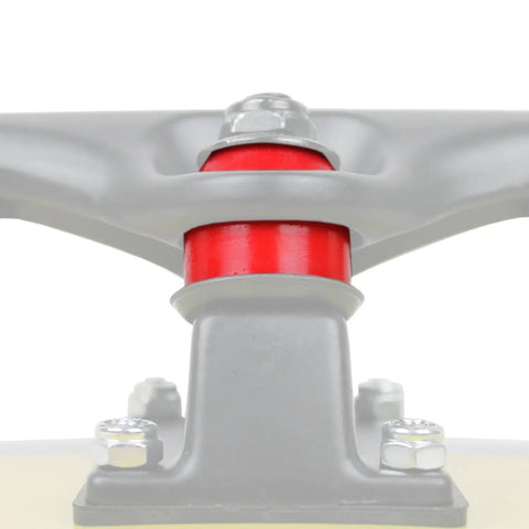Replacement Skateboard Truck Bushings 4 Pack For Two Trucks In A Range Of Colors And Durometers Soft To Hard USA Made Includes 96A Red